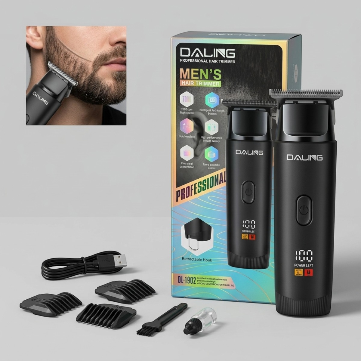 Daling Professional Hair Trimmer