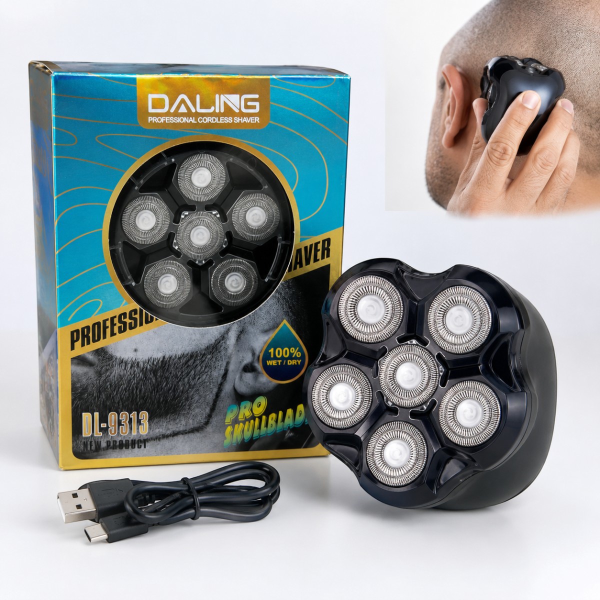 Daling Professional Cordless Shaver