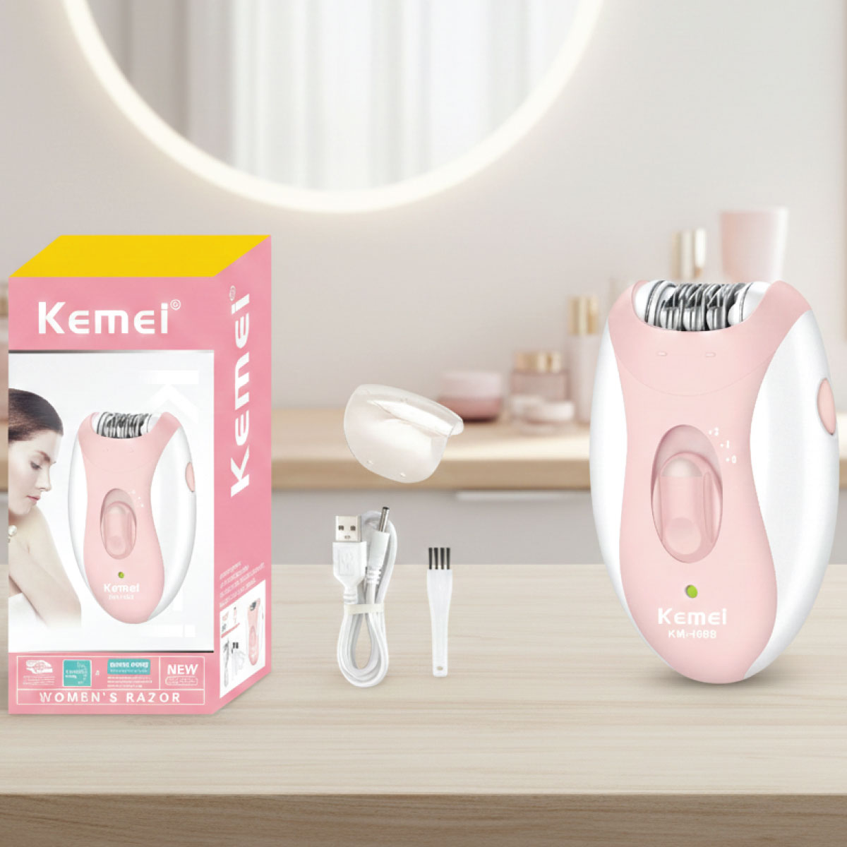 Ladies Epilator KM-189B
