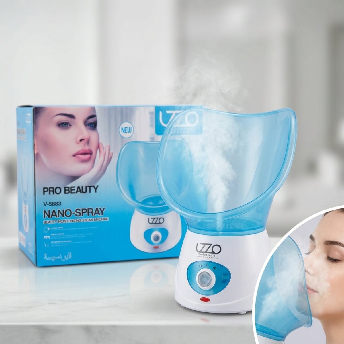 Uzo Professional Pro Beauty Nano-Spray Facial Steamer