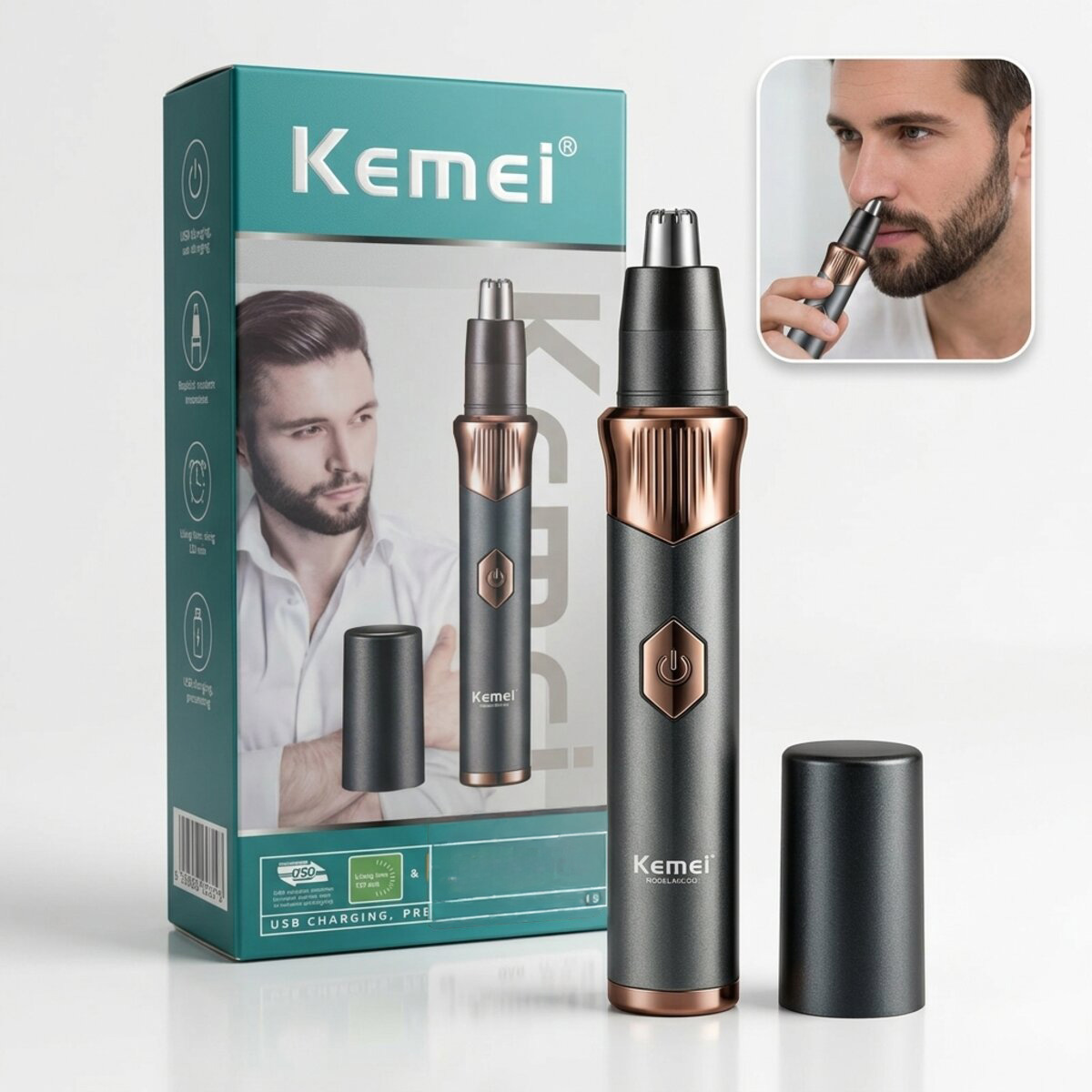 Kemei Precision Nose Trimmer