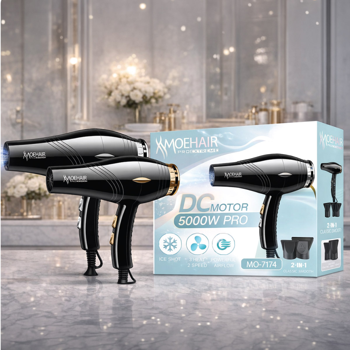 Moehair Pro Xtreme Hair Dryer 5000W MO-7174