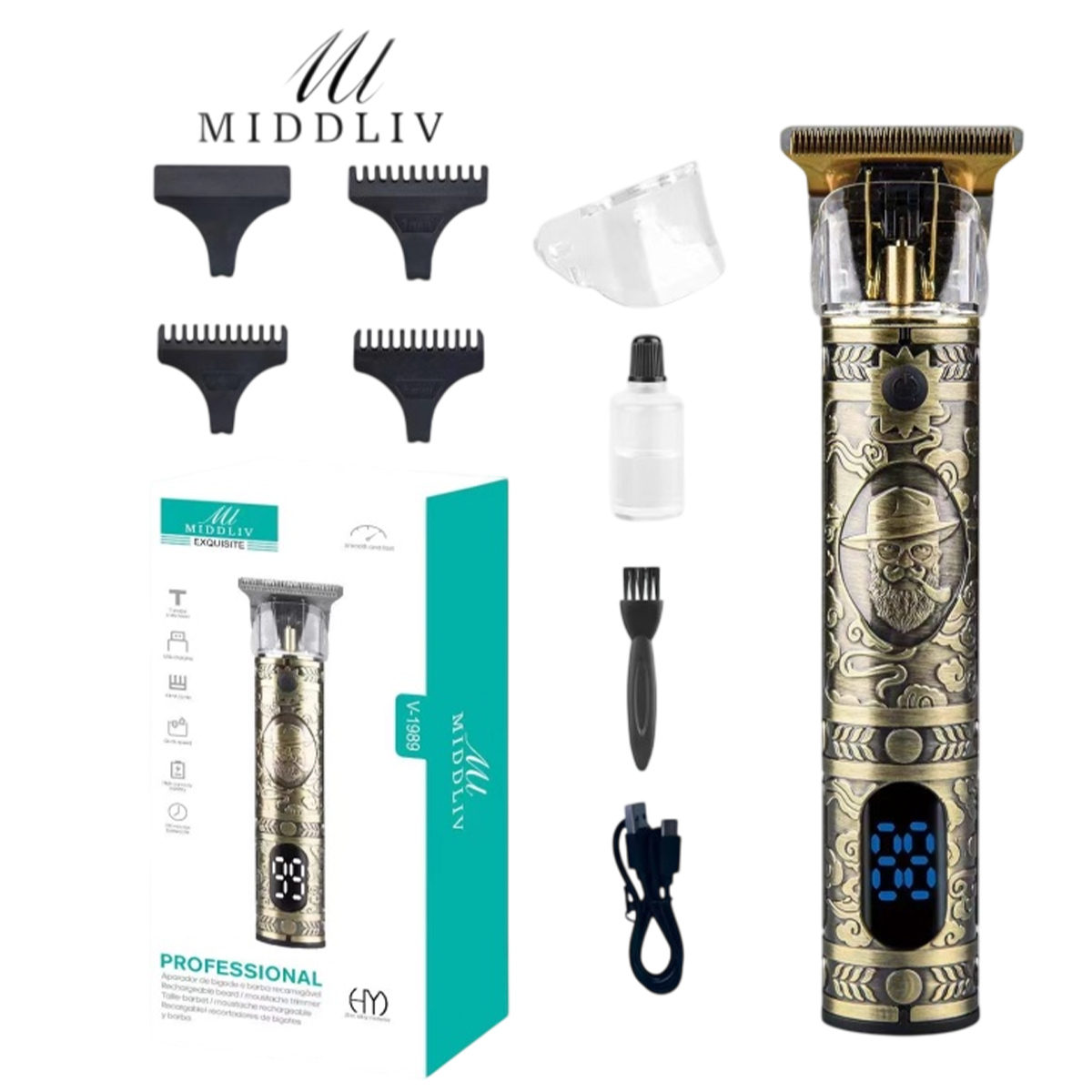 Middliv Professional T-Blade Trimmer