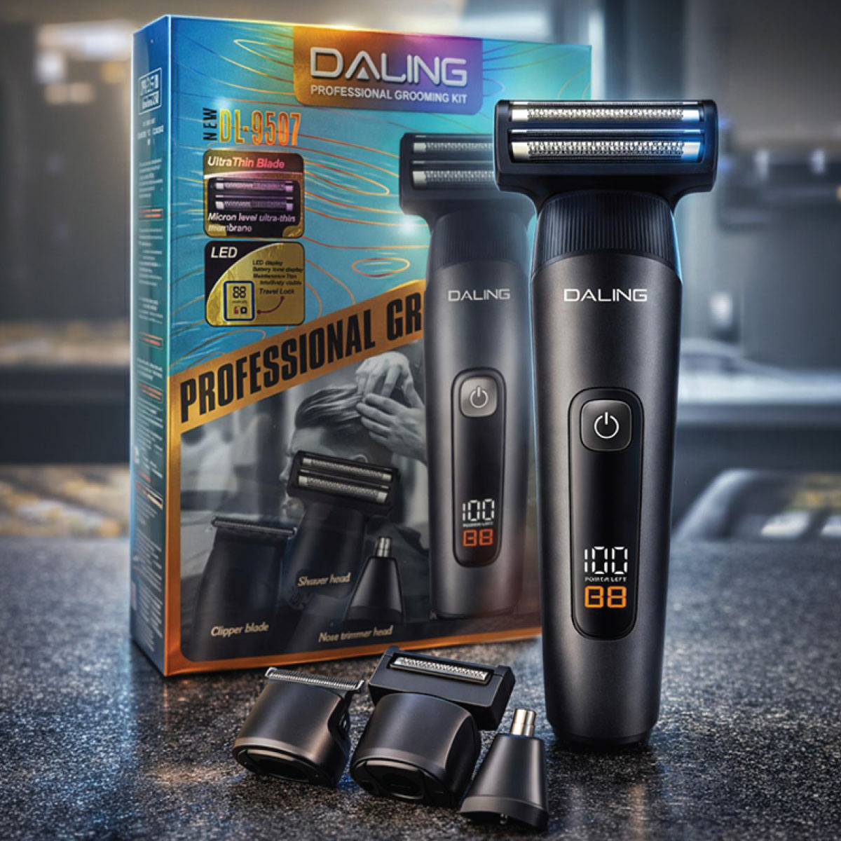 Daling Professional Grooming Kit 3 In 1 Shaver
