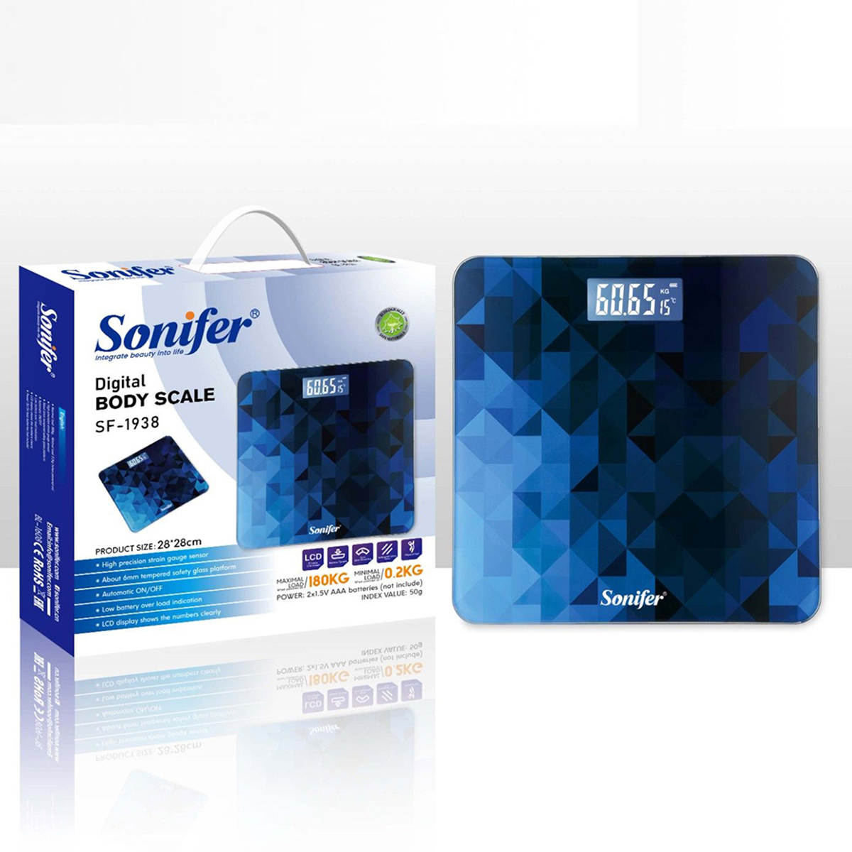 Sonifer Digital Body Scale Maximum 180Kg