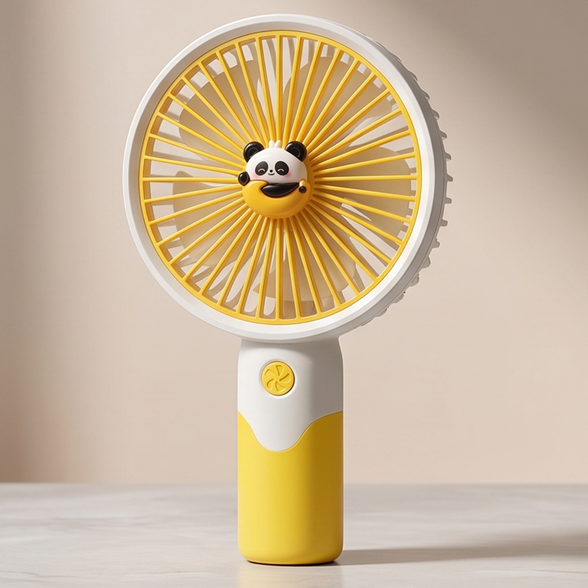Handheld Panda Design USB-Powered Fan