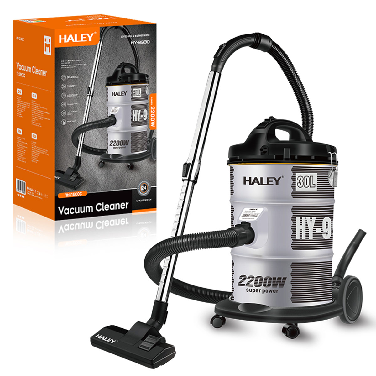 Haley Vacuum Cleaner 2200w 30L