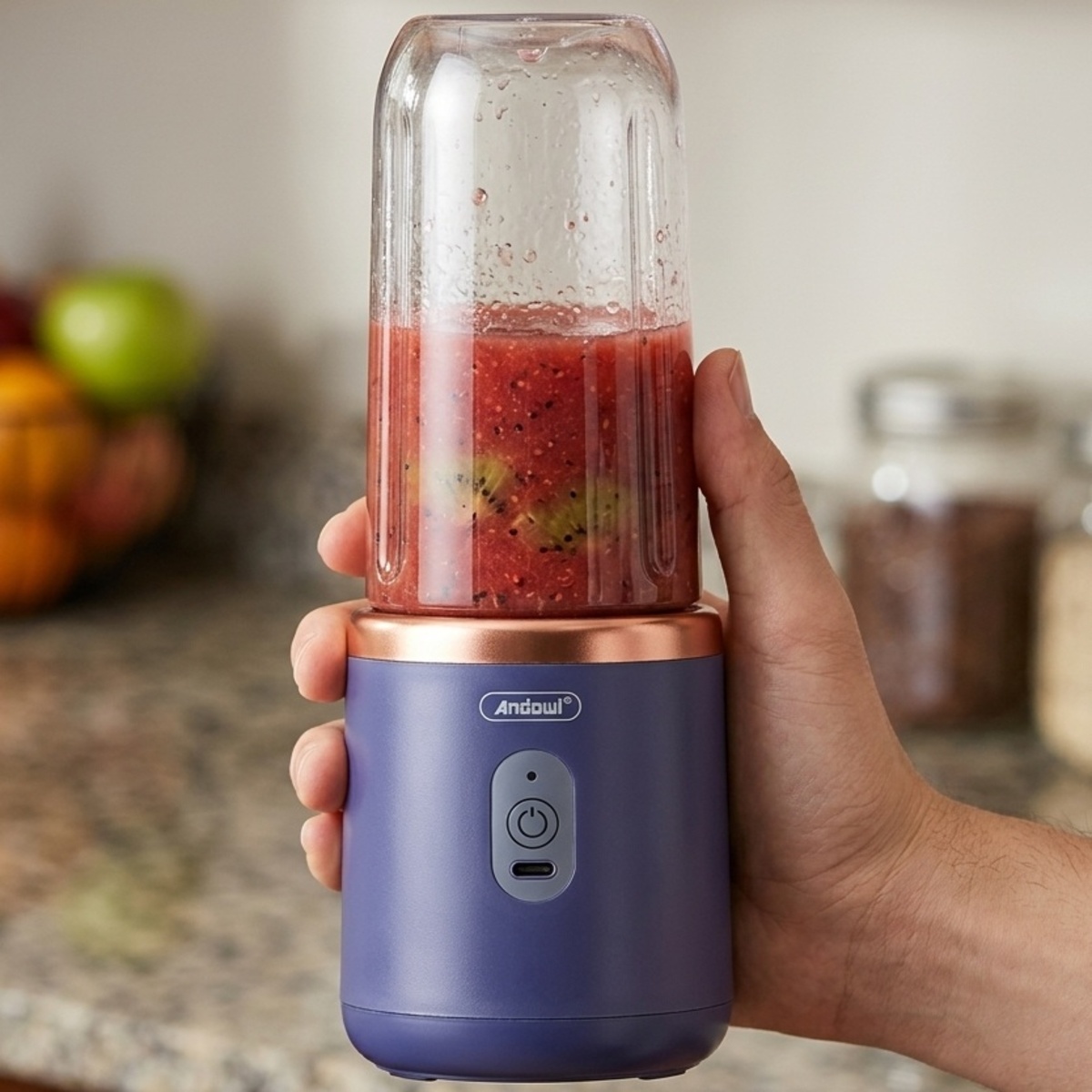 Andowl Portable Rechargeable Juice Blender