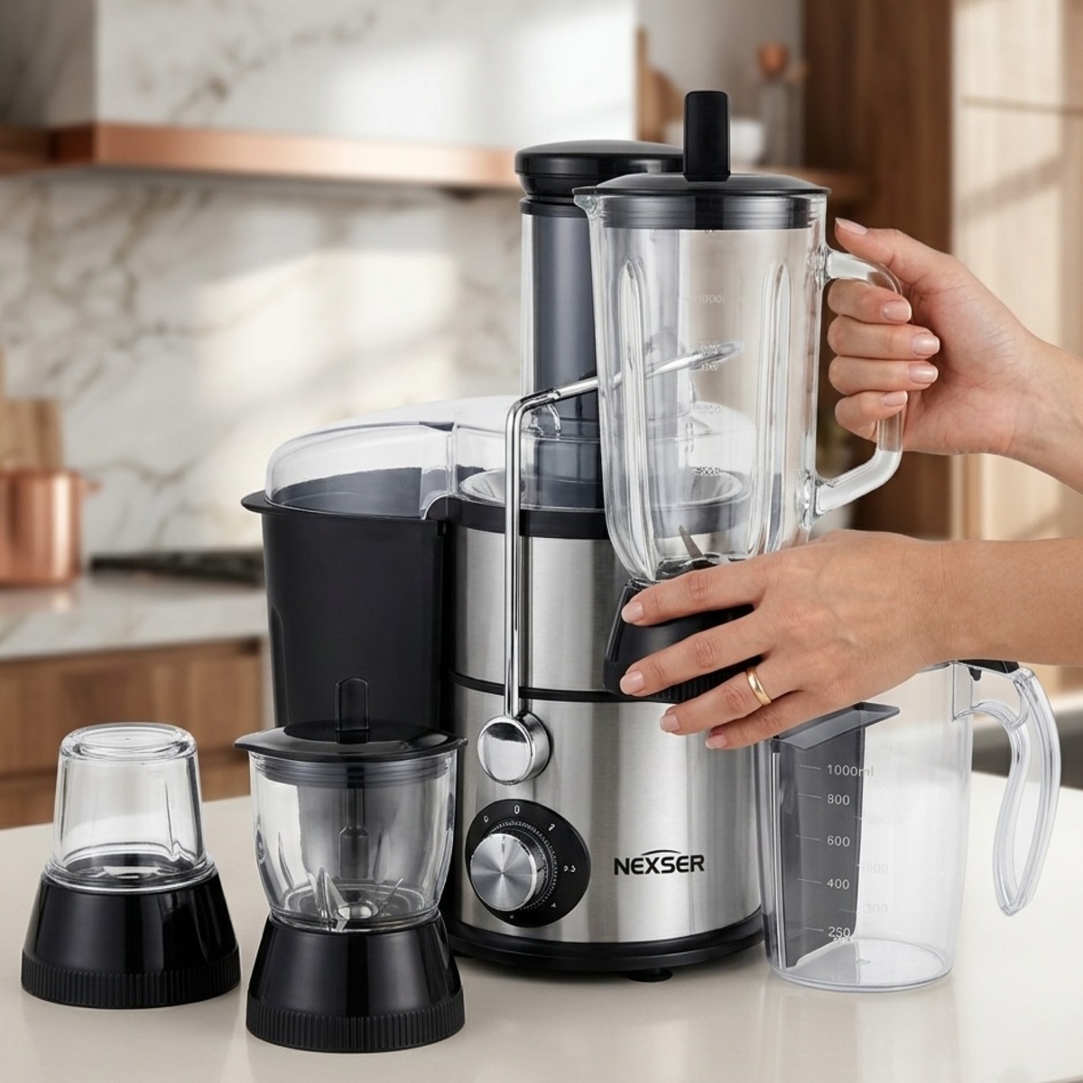 Nexser Juice Extractor 4 In 1