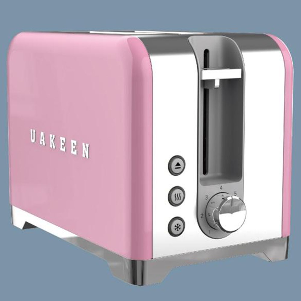 Uakeen Electric Toaster Pink ZL 2114