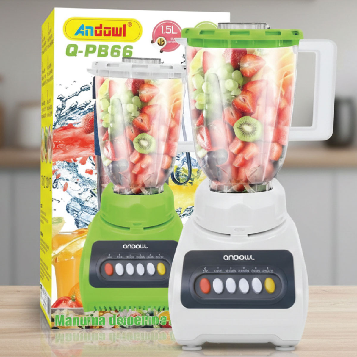 Andowl Jug Blender 1.5L Q-PB66