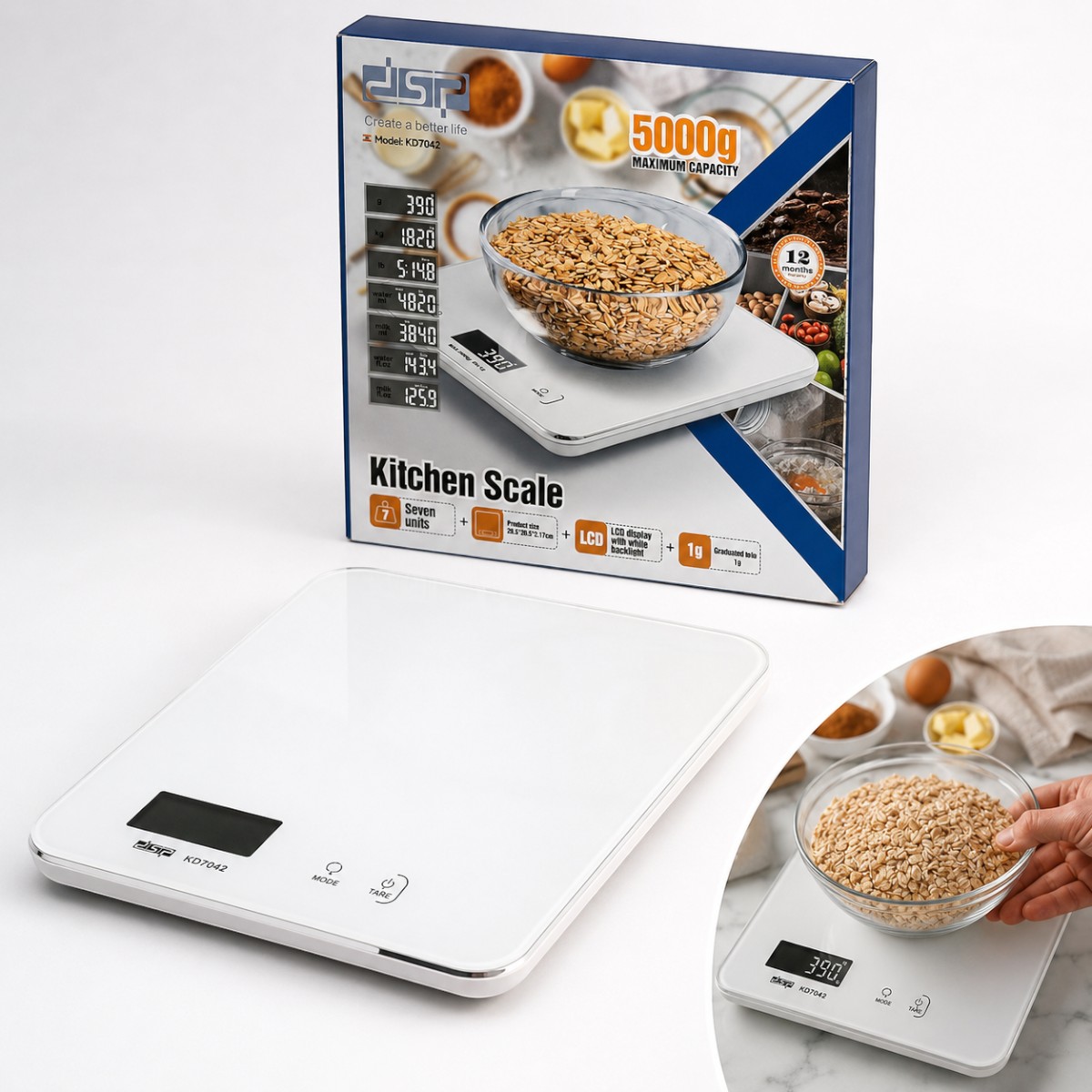 DSP Kitchen Scale