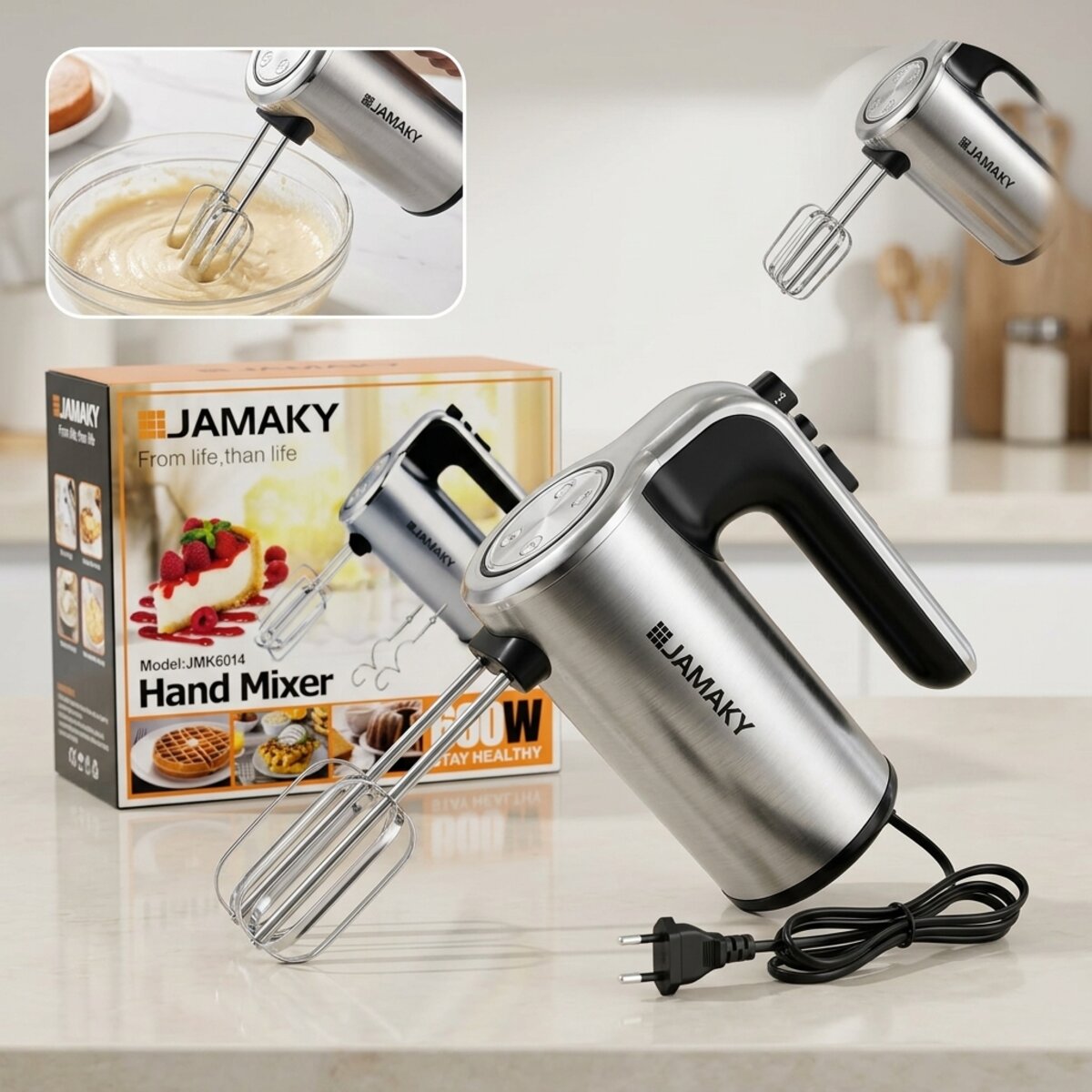 Jamaky Hand Mixer Jmk6014 600W