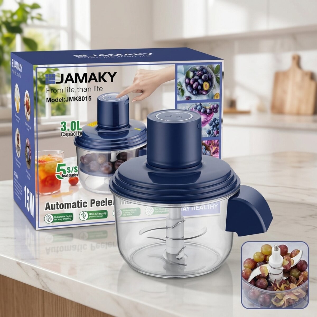 Jamaky Automatic Peeler Machine