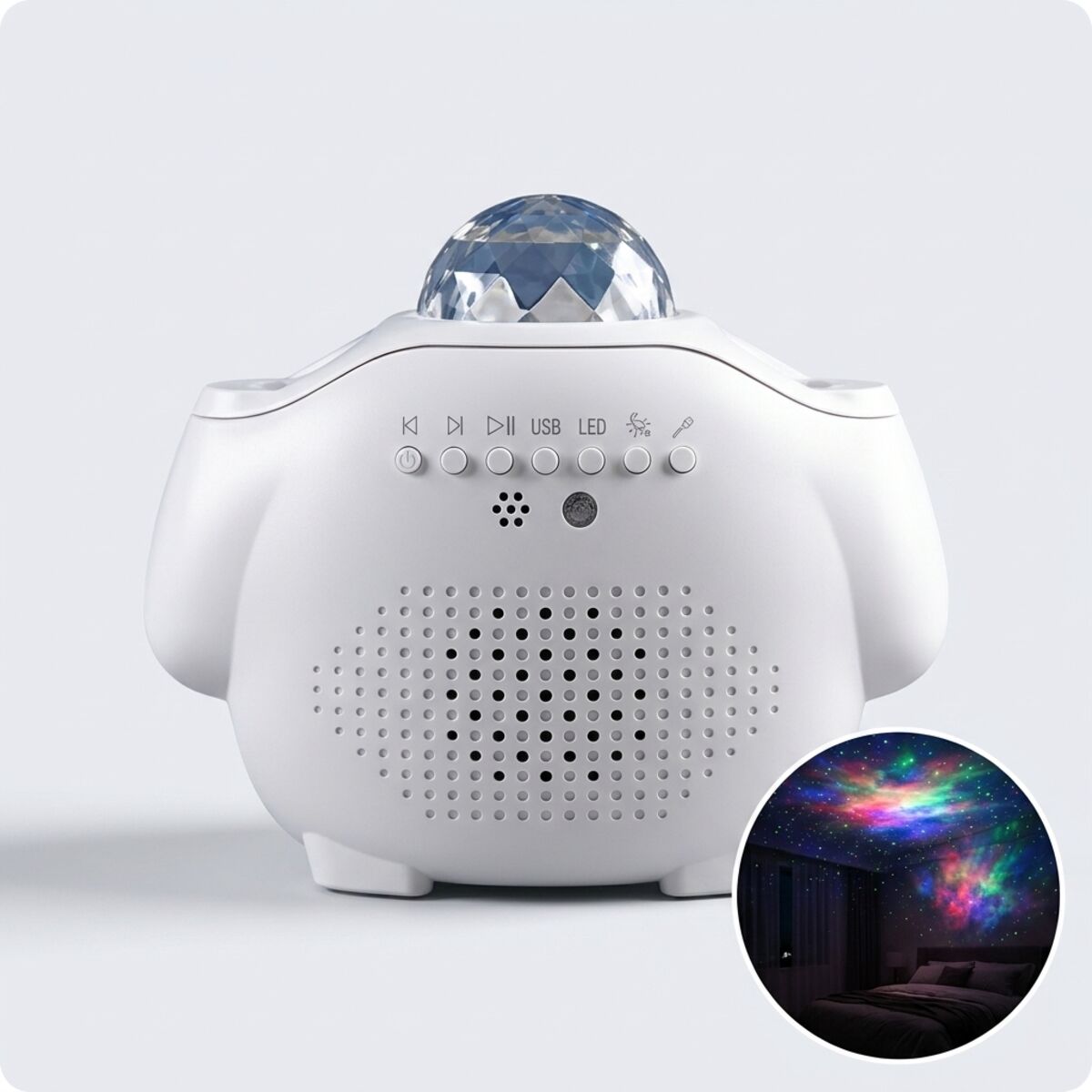 Disco Light With Speaker