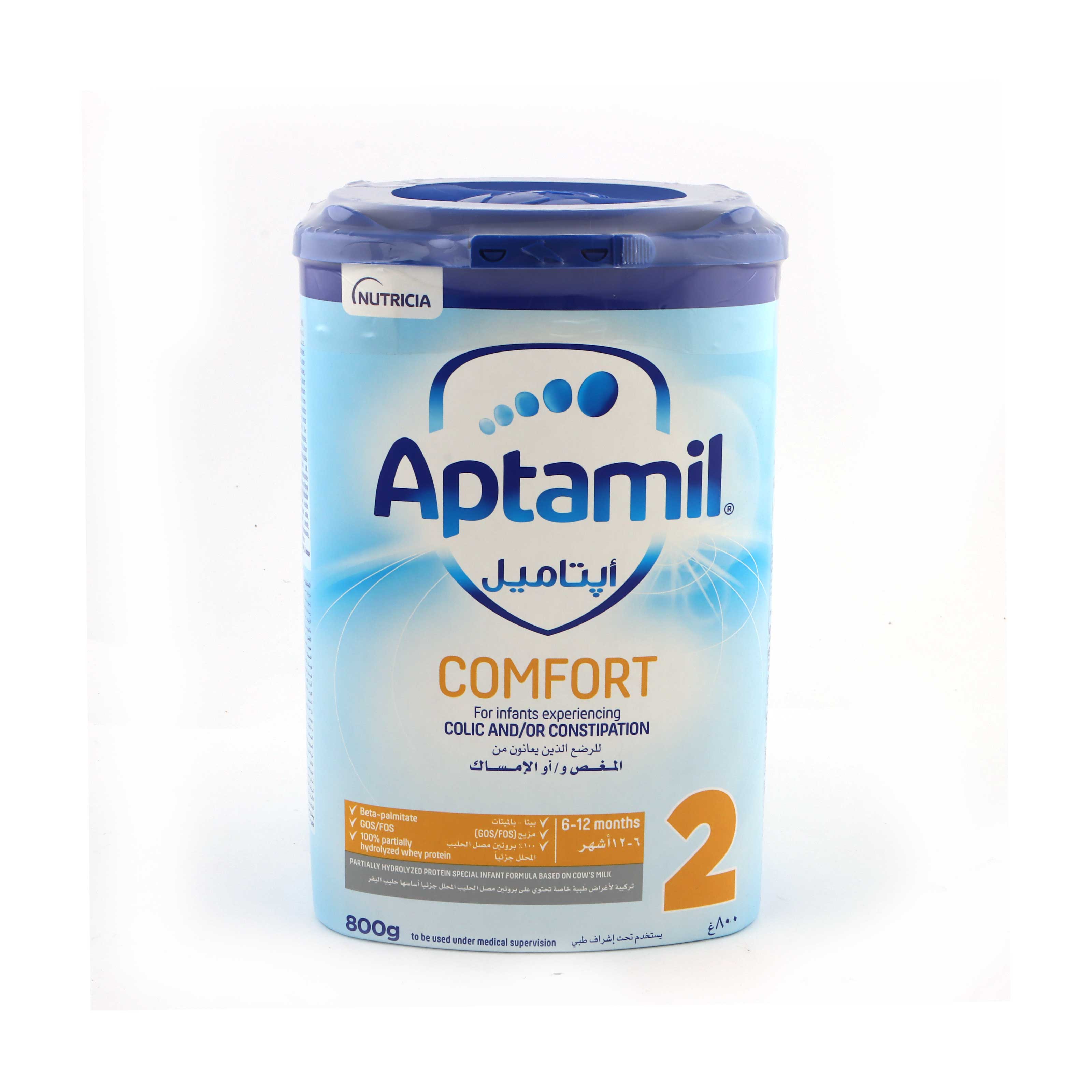 Aptamil Comfort Stage 2 Formula Milk from 6 To 12 Months 800g