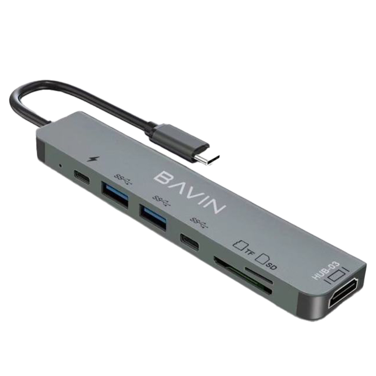 Bavin 4 Port Usb Hub Docking Station