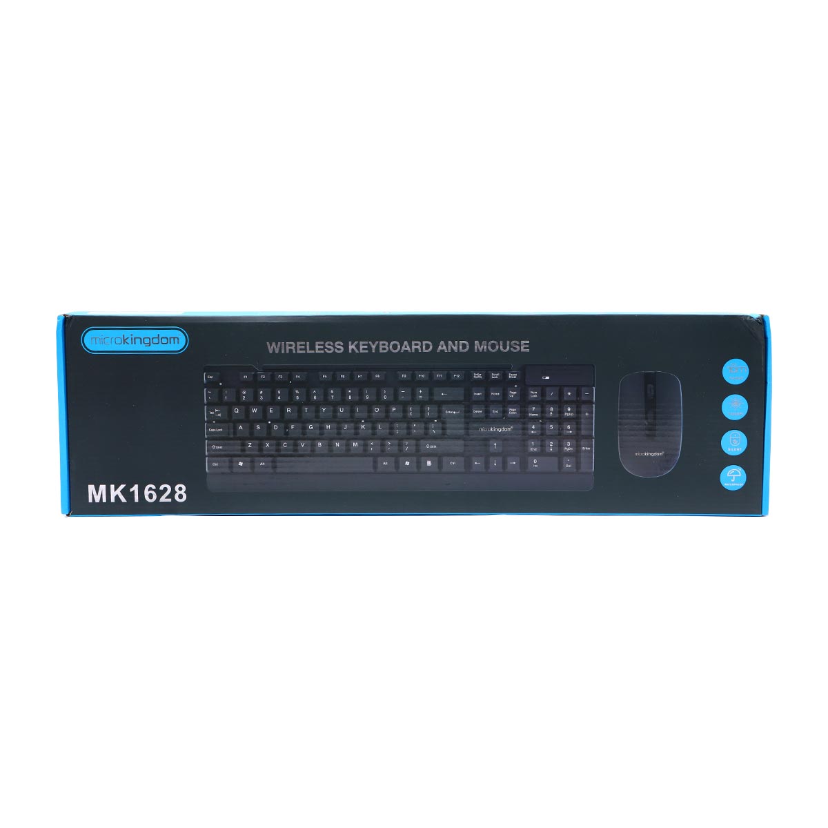 لوحة مفاتيح وماوس لاسلكيان Micro Kingdom MK1628