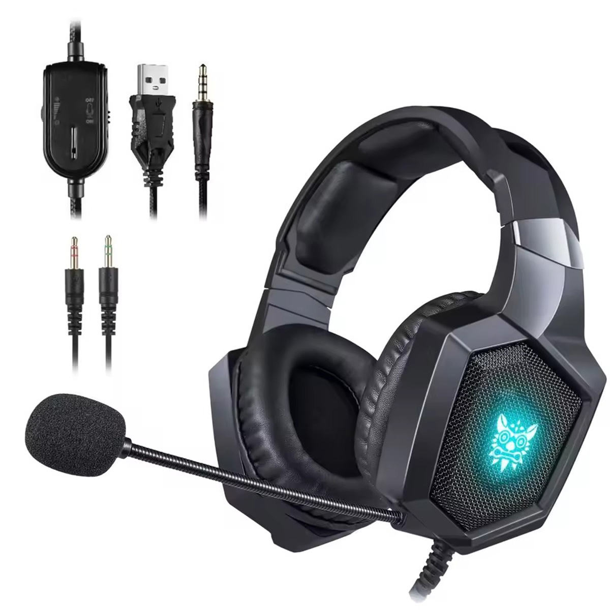 Gaming Headset RGB Cool Lighting
