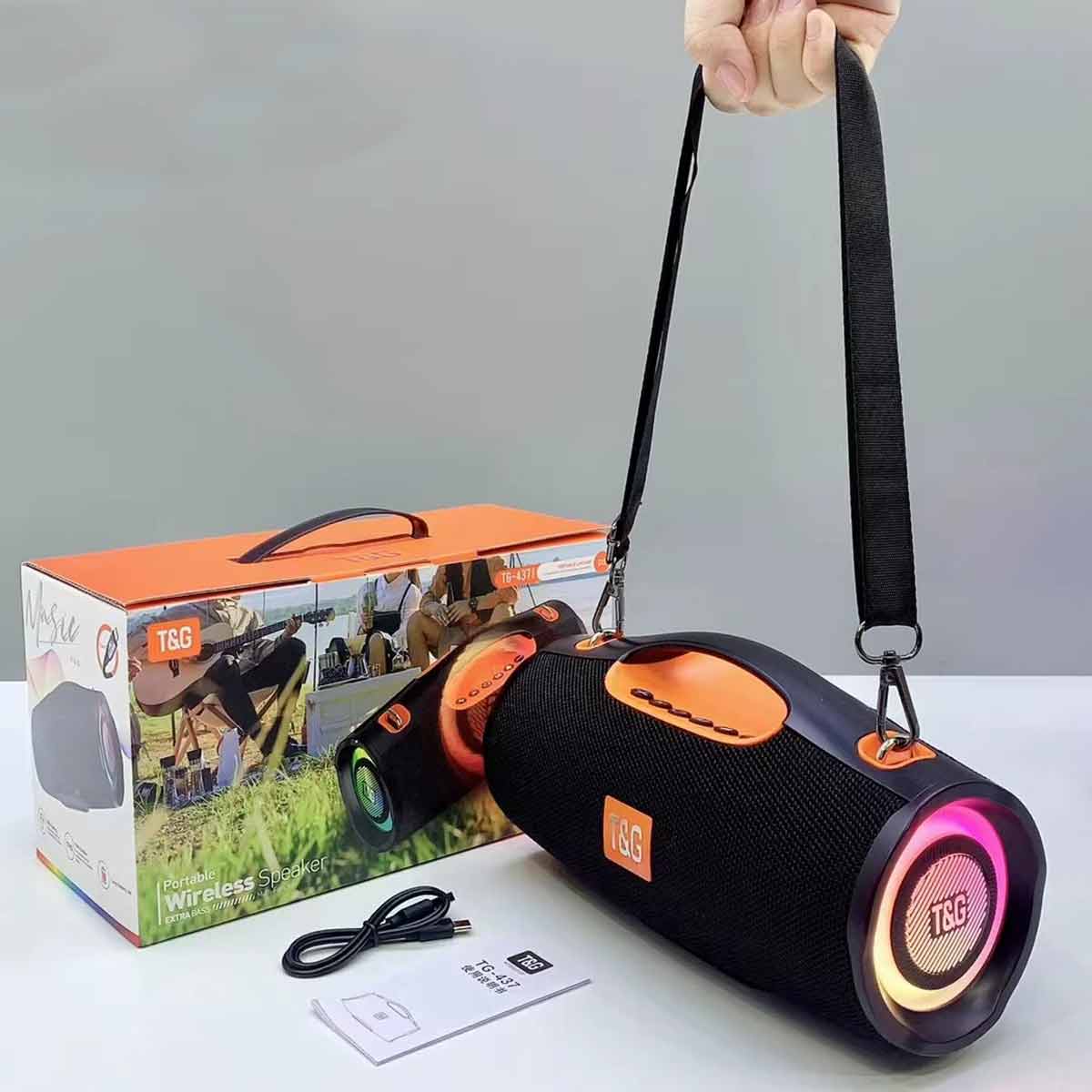 T&G Extra Bass Portable Wireless Speaker-437