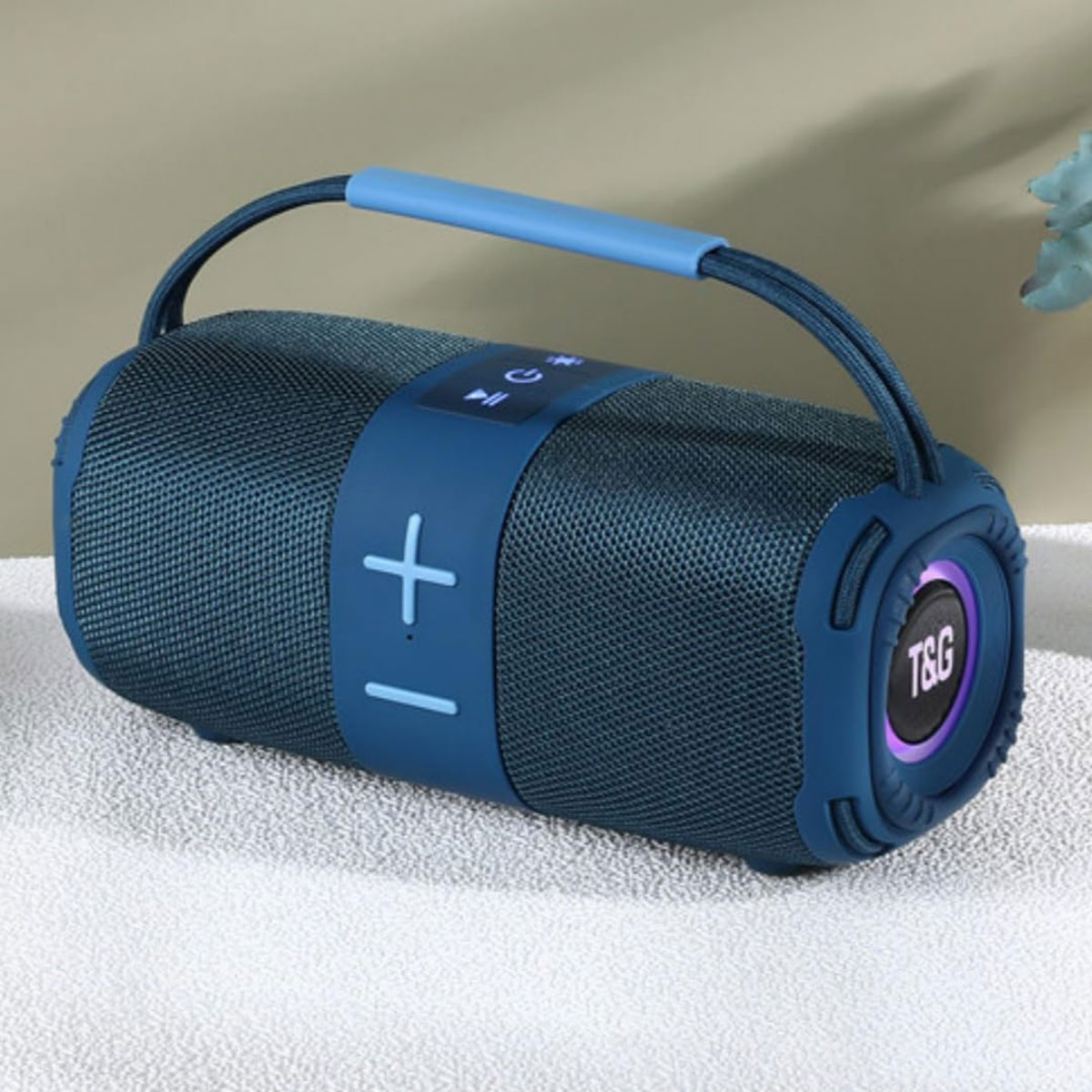T&G Portable Wireless Speaker With RGB Light