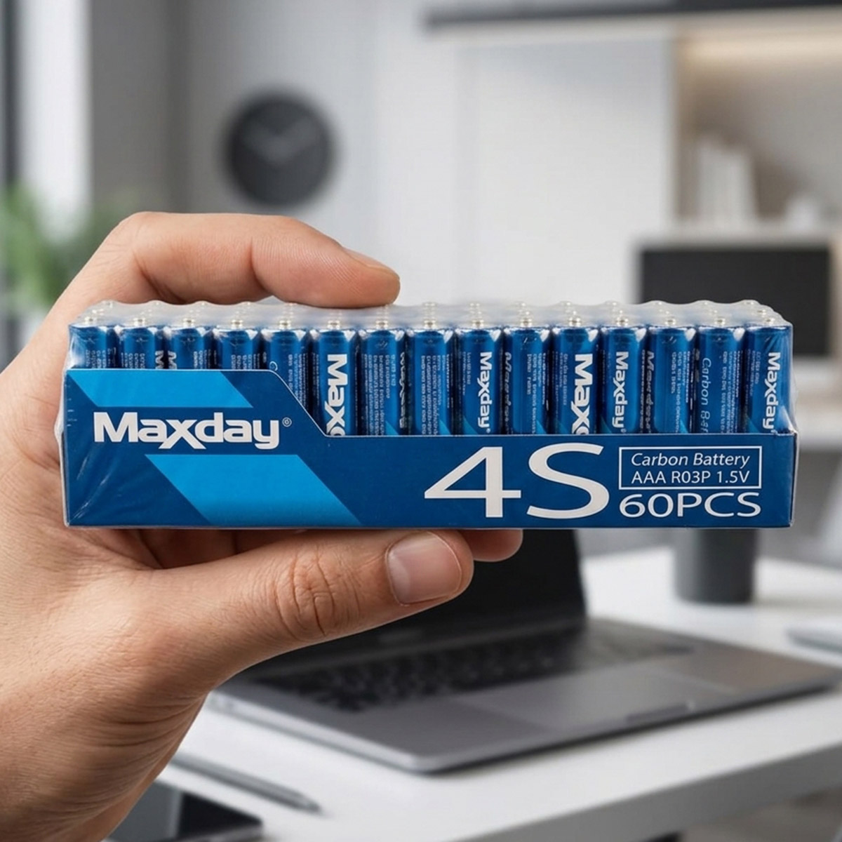 Maxday Carbon Battery AAA 60Pieces