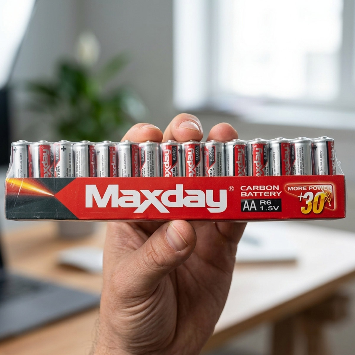 Maxday Carbon Battery AA R6 1.5V