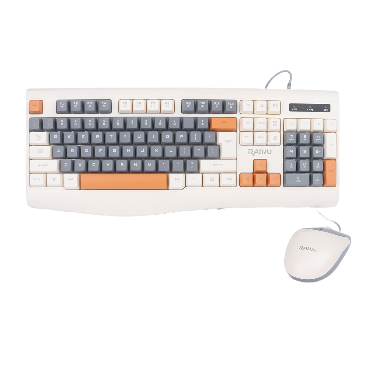 Raiku Gaming Keyboard & Mouse Set