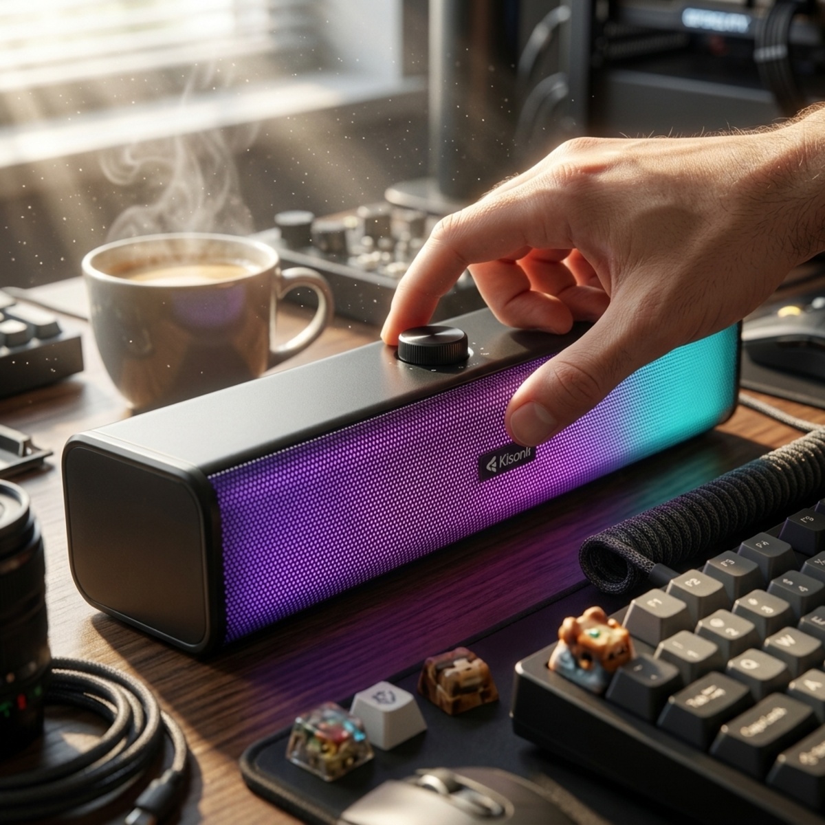 Kisonli Portable Bluetooth Speaker