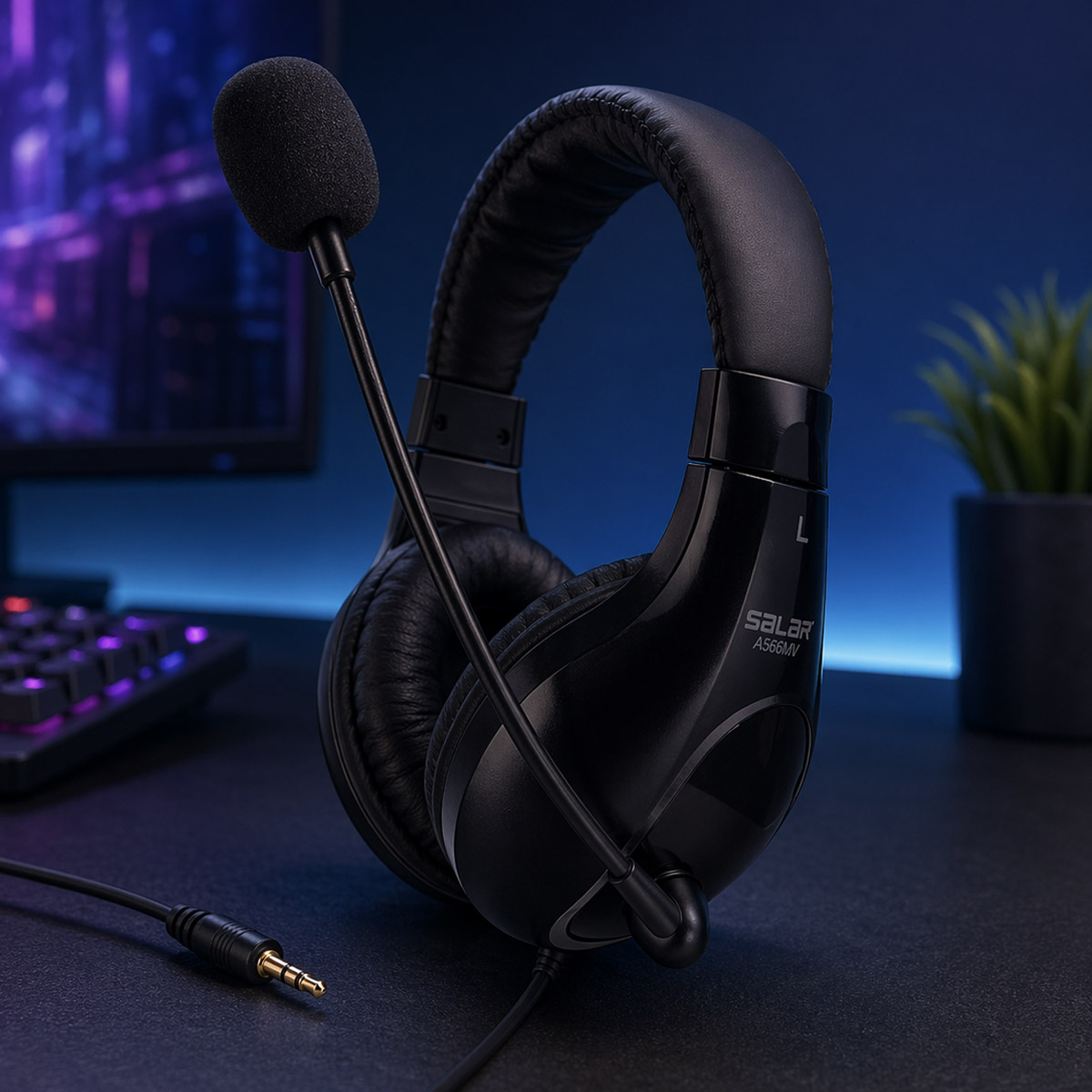 Wired Headset With Mic