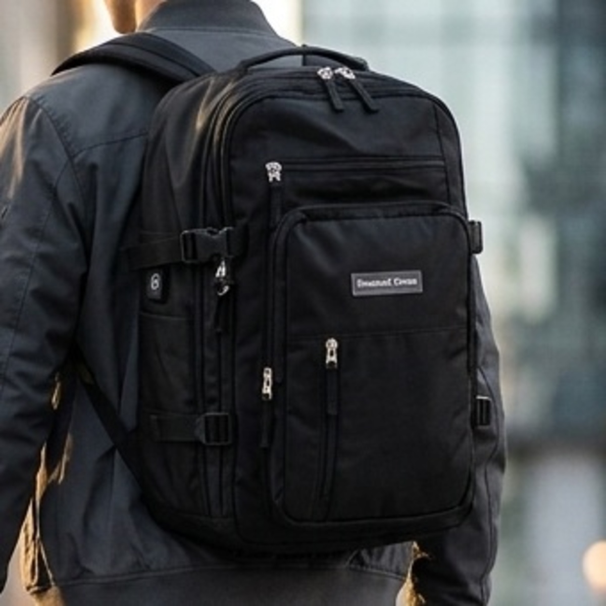 Laptop Back Pack Bag Romantic Crown Black