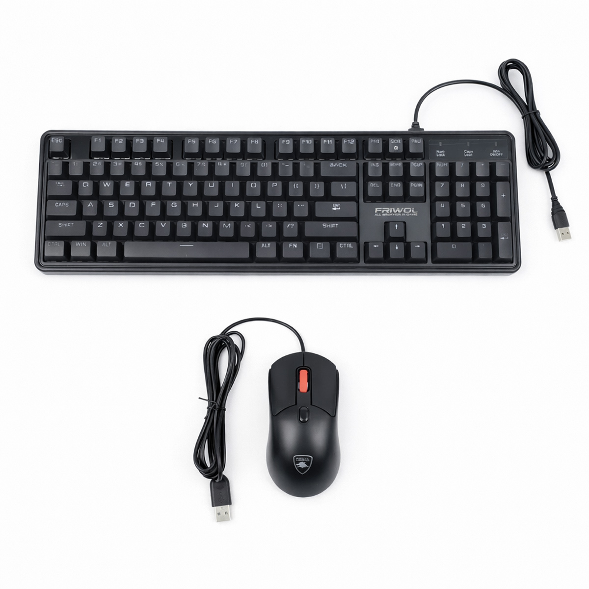 Friwol Keyboard Wired With Mouse