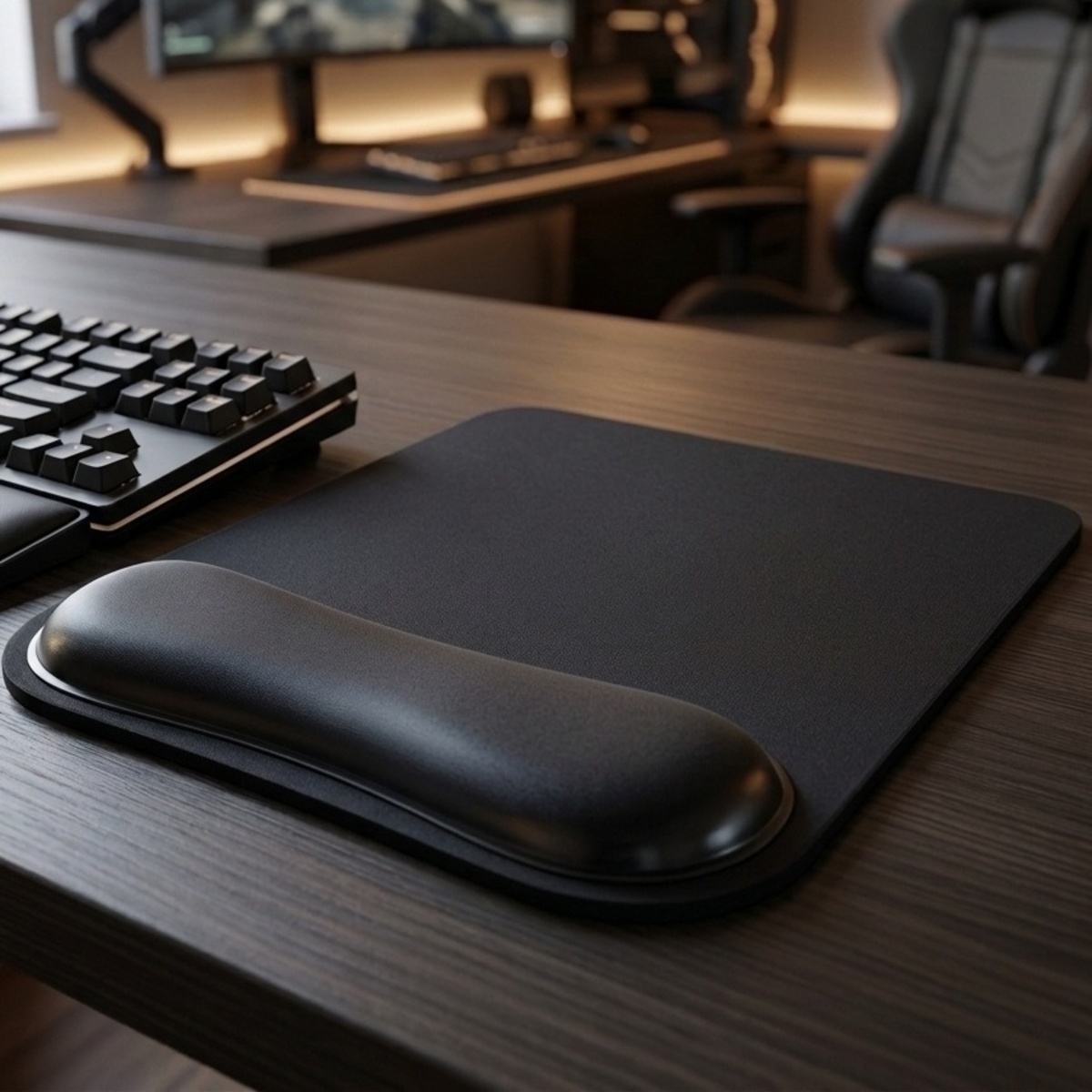 Mouse Pad with Wrist Rest