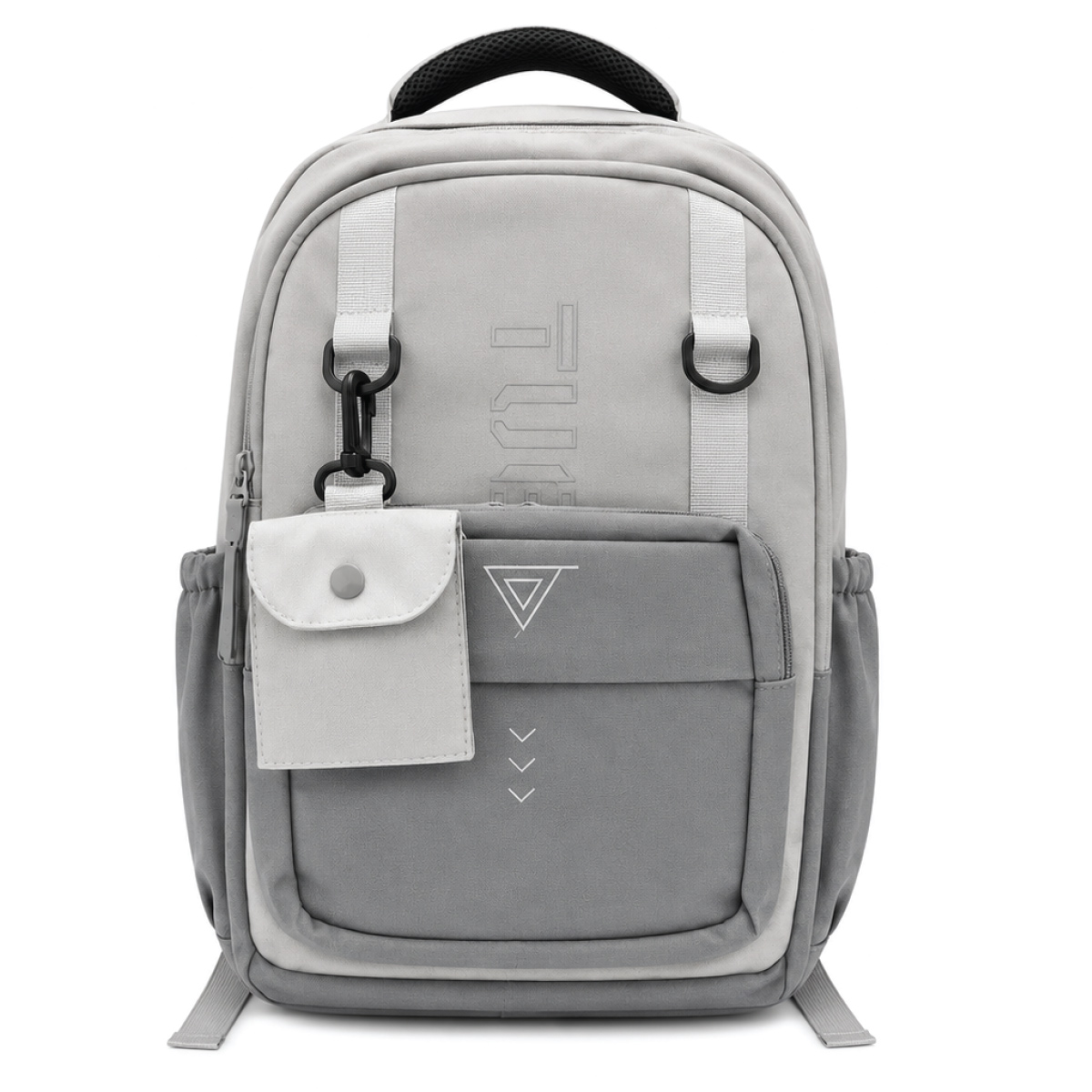 Stylish Laptop Backpack With Additional Pouch
