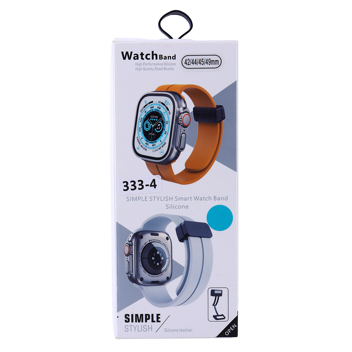 WatchBand Smart Watch Band Silicone 42-44 49mm GZ-3F333-MA-333-4 | Smart Wearables | Smart Watches