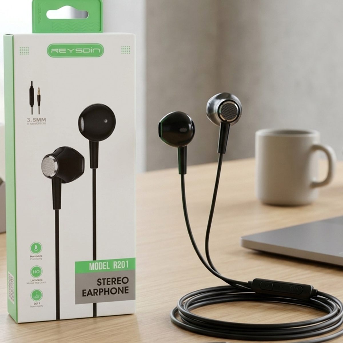 Reyson R201 Stereo Earphones