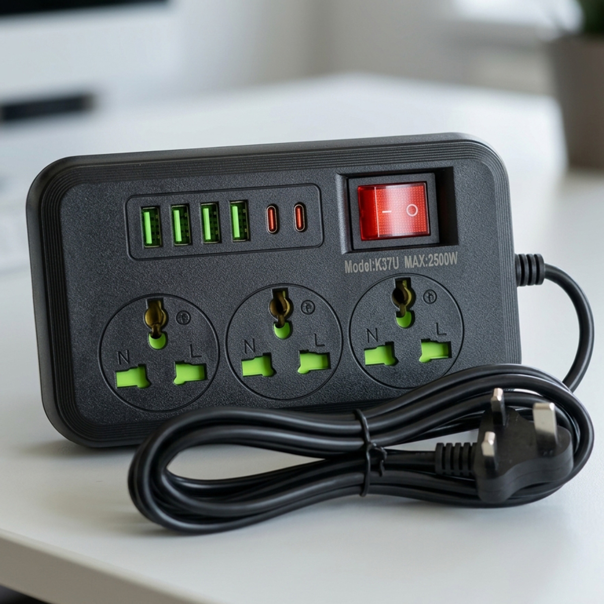 Multi-Port Power Extension