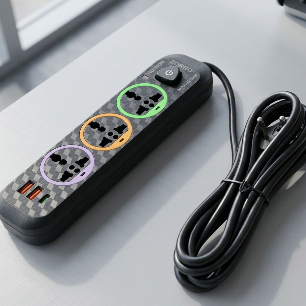 Zorro Multi-Port Power Extension