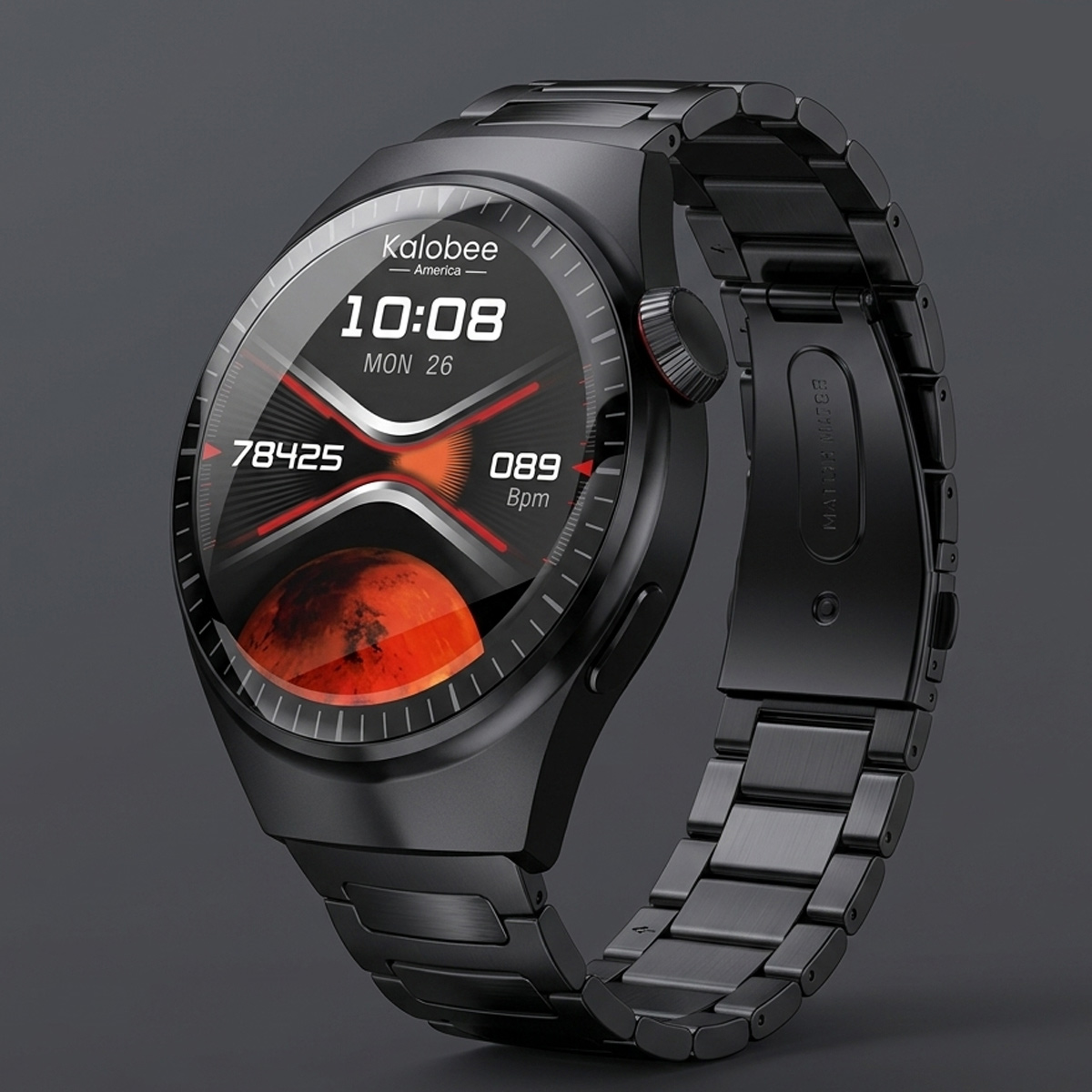 Smartwatch With 2 Straps