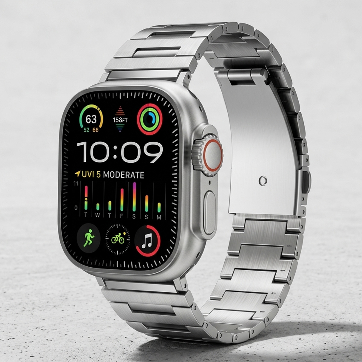 Smartwatch With Metal Band
