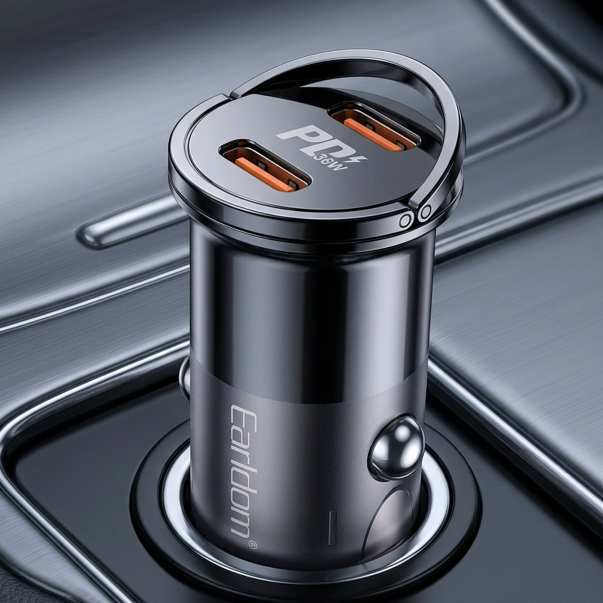 Earldom Dual USB Charger For Car 36W