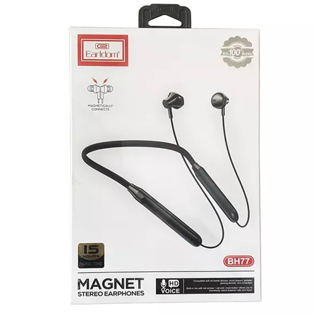 Earldom Neckband Wireless Stereo Earphones-BH77