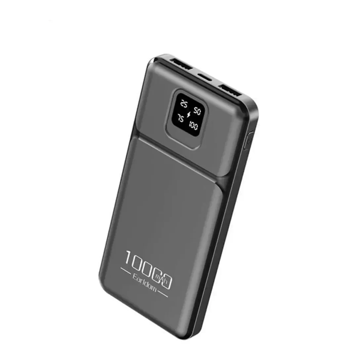 Earldom Powerbank Dual USB Port Led Display 2.1A 10000mAh-PB64
