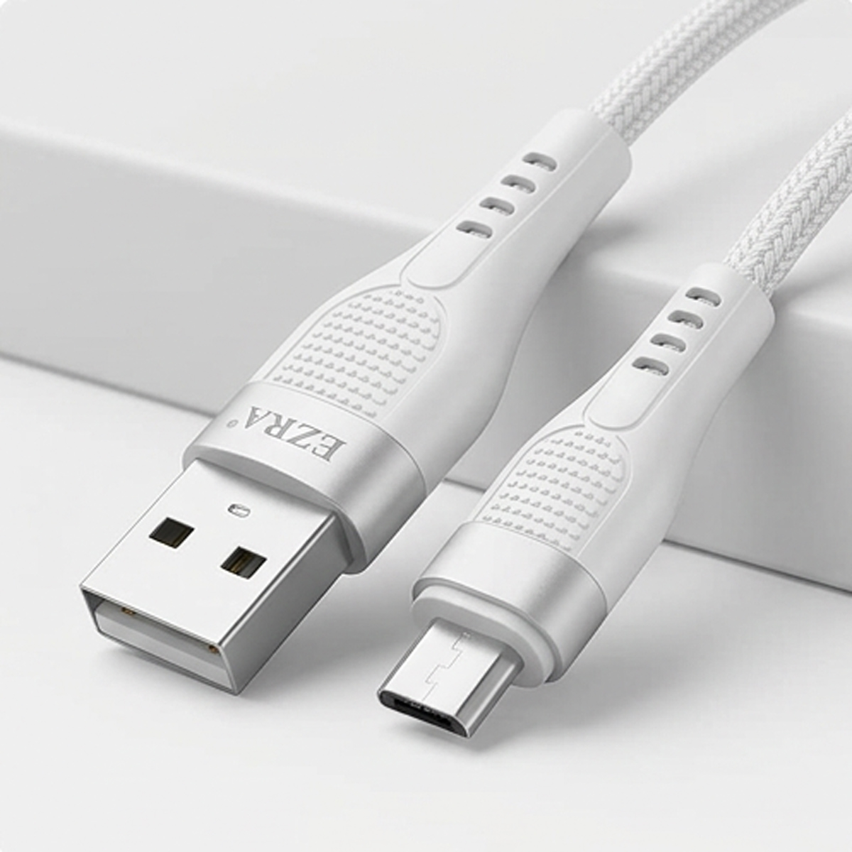 كابل بيانات عزرا USB إلى مايكرو | اكسسوارات الموبايل | شواحن وكوابل كابل بيانات عزرا USB إلى مايكرو | اكسسوارات الموبايل | شواحن وكوابل