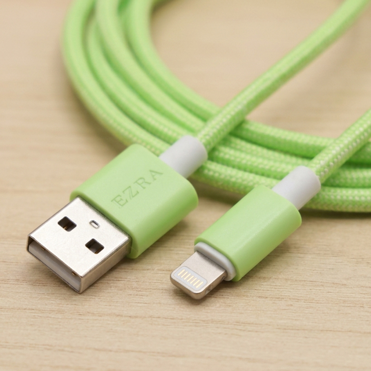 Ezra USB-A To Lightning Fast Charging And Data Cable