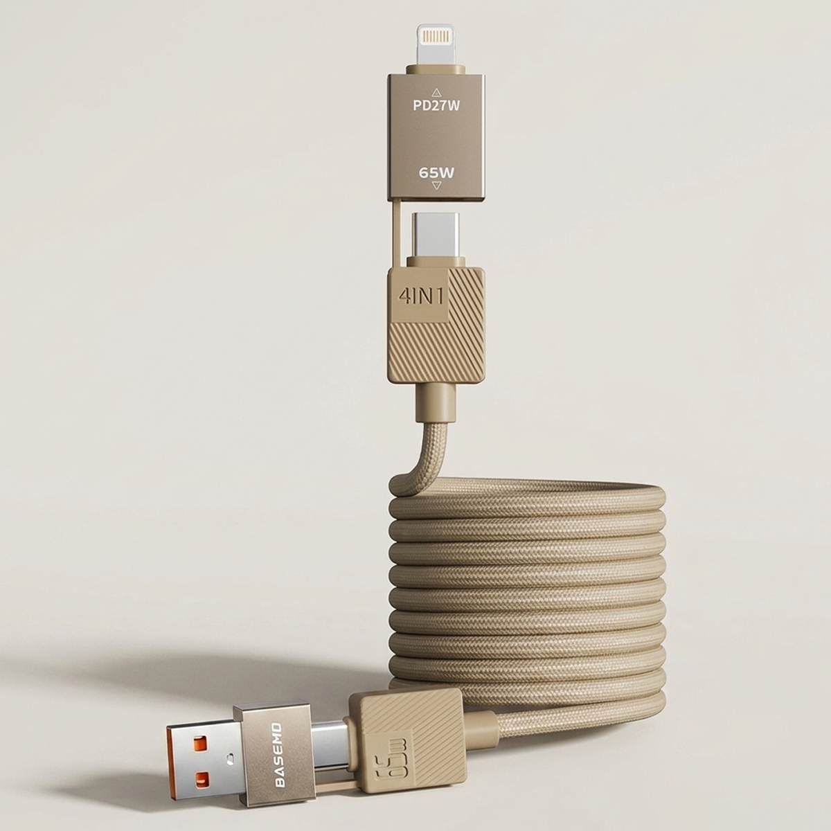 Basemo Fast Multi Charging Cable 4-In-1