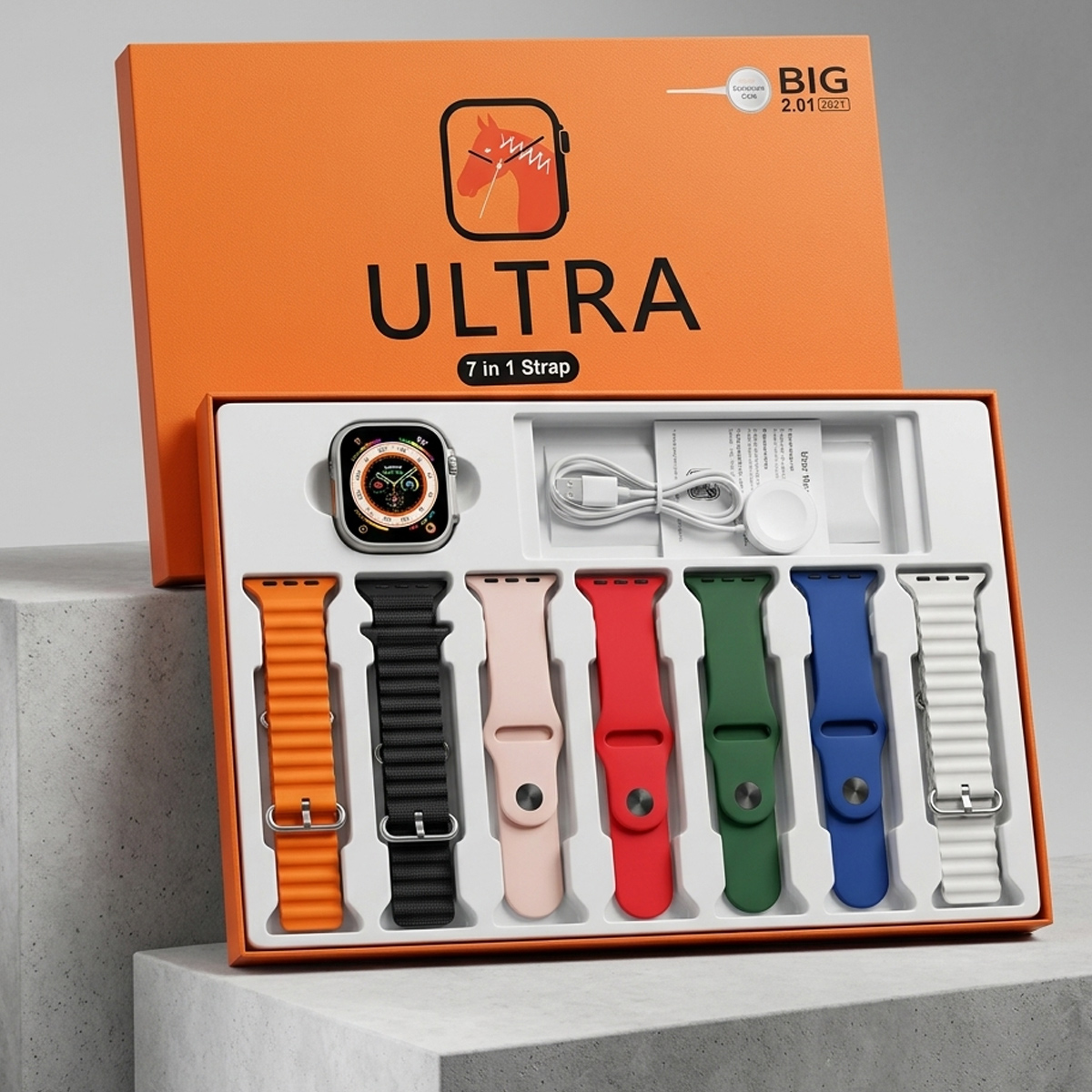 Ultra 7 in 1 Strap Smartwatch