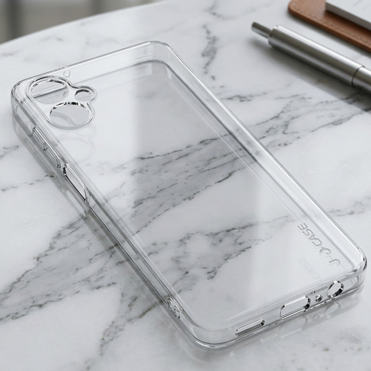 Samsung A06 Transparent Protective Case Cover