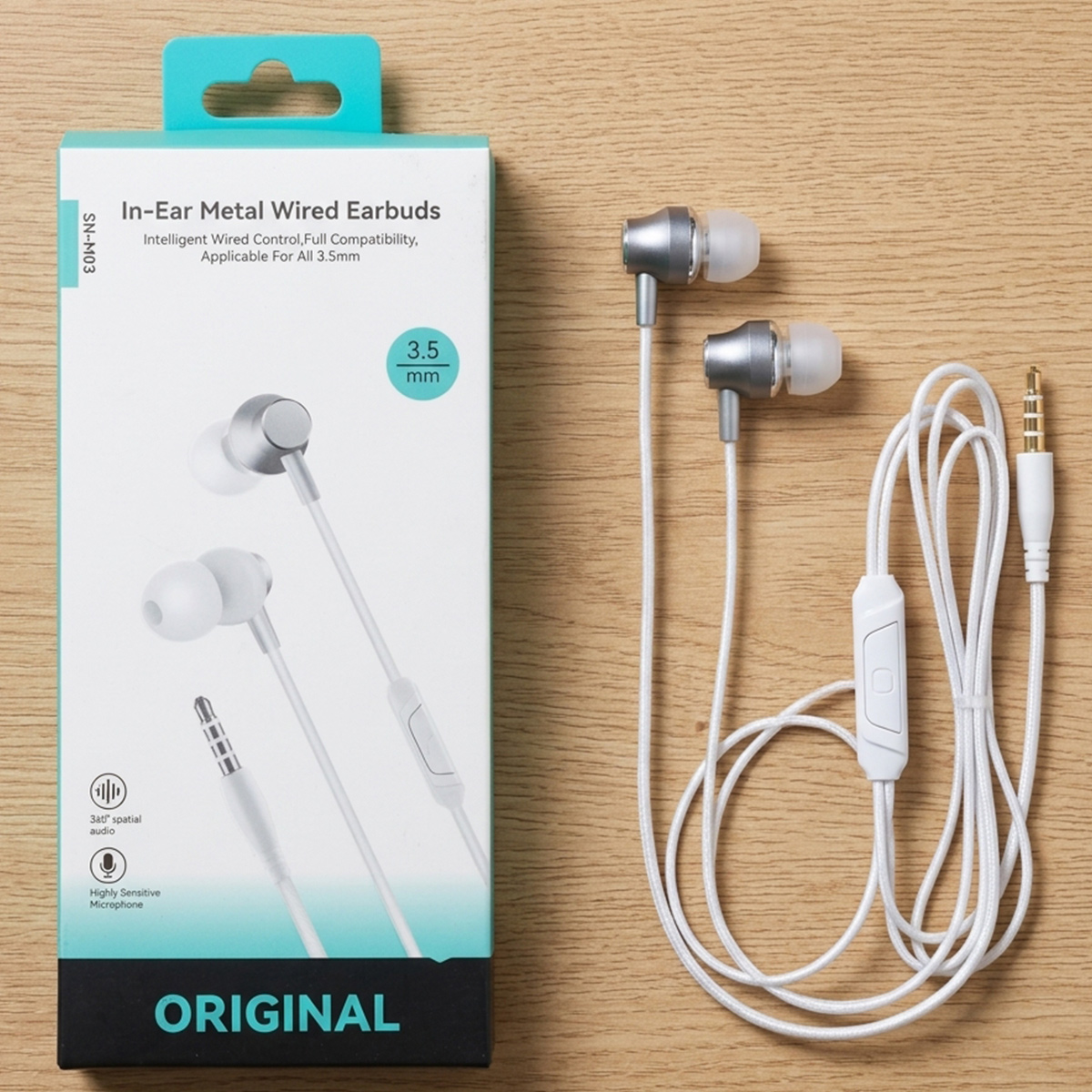 Wired In-Ear Earbuds 3.5mm SN N03