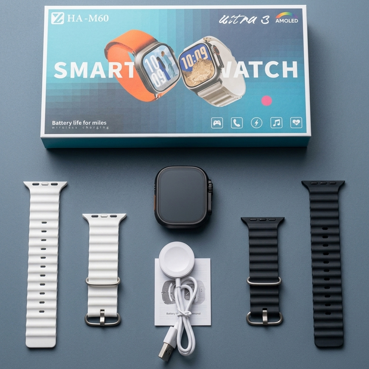 Smartwatch Ultra 3 With Strap